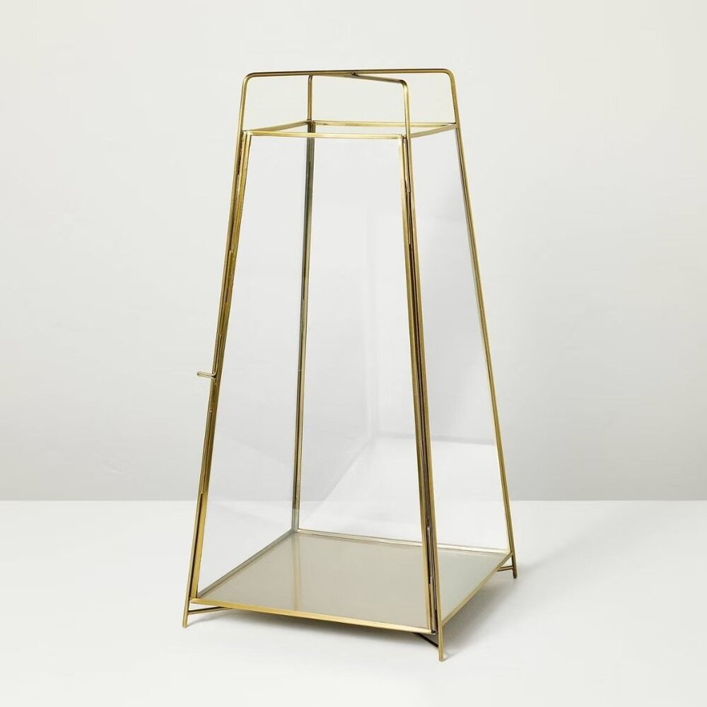 20" Brass Finish Lantern Large - Hearth & Hand Magnolia, Target 2025‎